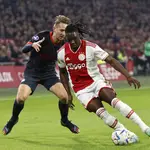 Luuk de Jong, durante el partido del pasado fin de semana ante el Ajax