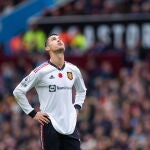 Cristiano Ronaldo, con la camiseta del Manchester United