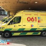 Ambulancia del 112 de Santander