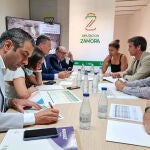 Reunión de representantes de la Junta y de la Diputación de Zamora