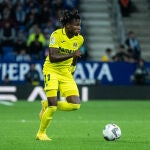 Samu Chukwueze con el Villarreal.