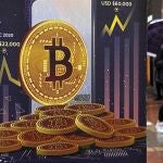 Anuncio de un bitcoin en Hong Kong