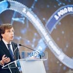 José Luis Martínez-Almeida, alcalde de Madrid, en la presentación de Madrid Digital