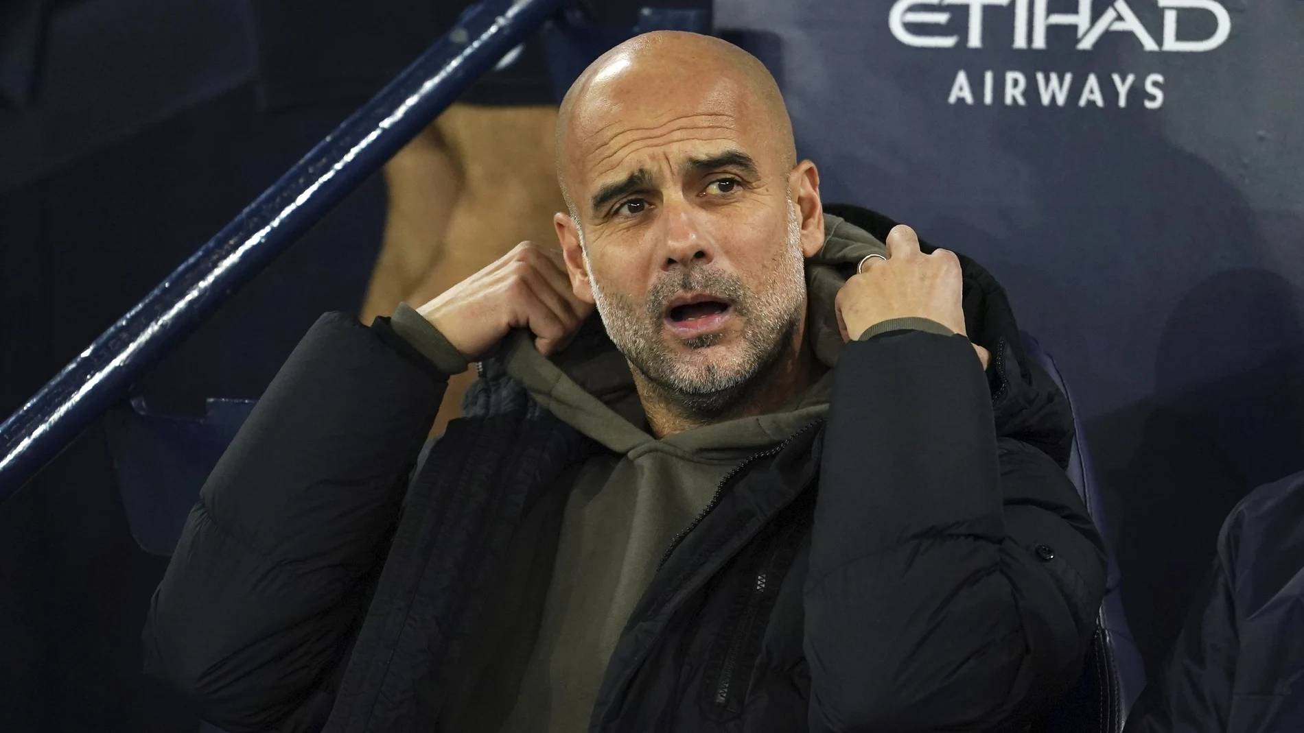 Pep Guardiola, entrenador del Manchester City.