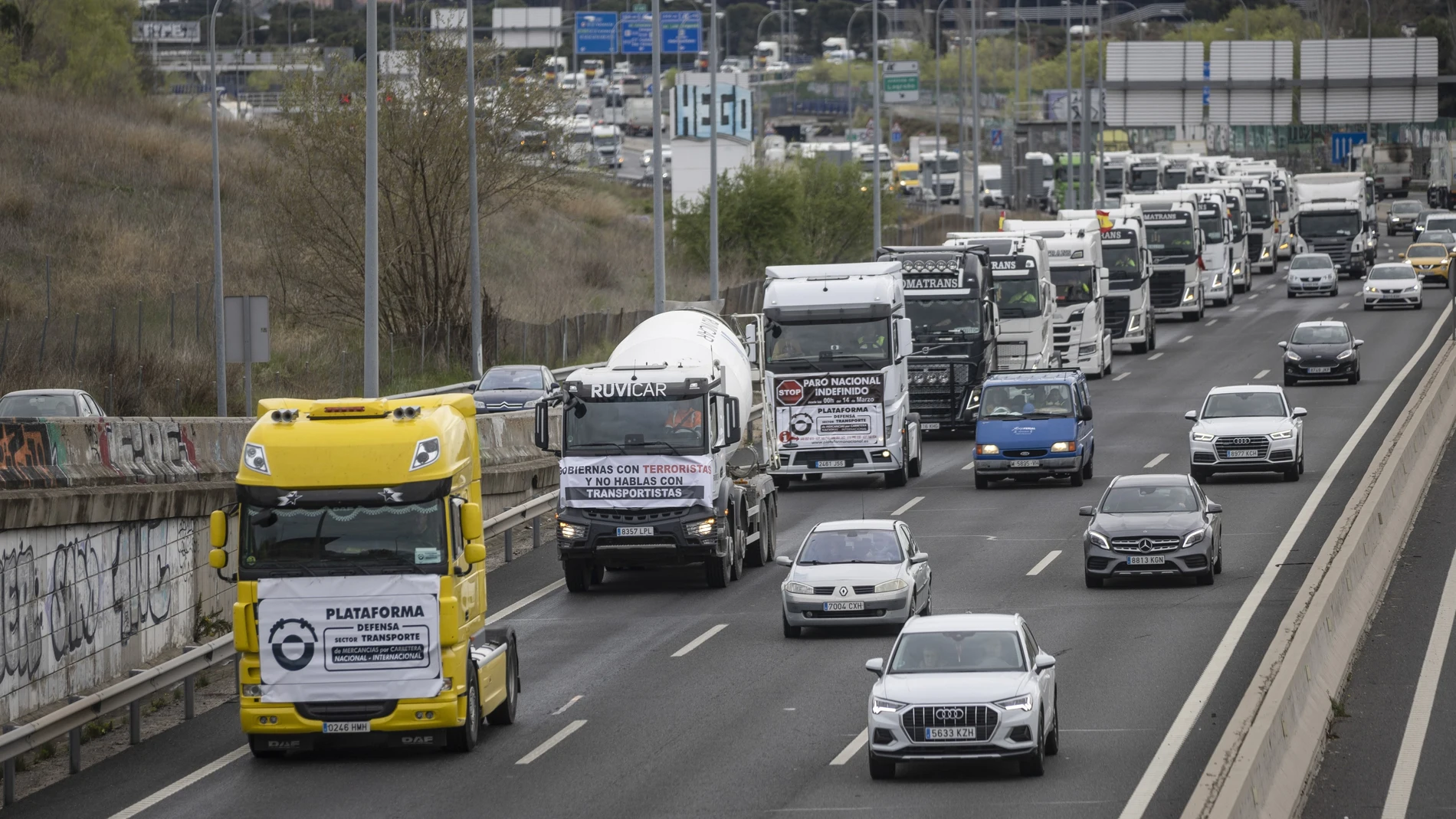Indignación entre los camioneros con el nuevo Plan Moves Flotas
