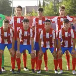 Los futbolistas del Juvenil A del Atlético de Madrid en la temporada 2021-22