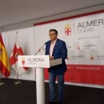 El hasta ahora portavoz de Cs en el Ayuntamiento de Almería, Miguel Cazorla. EUROPA PRESS