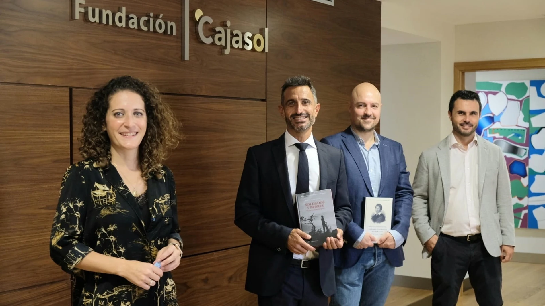 Presentación de las obras ganadoras de los premios Manuel Alvar y Domínguez Ortiz en la Fundación Cajasol