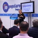 La presidenta del PP de Segovia, Paloma Sanz