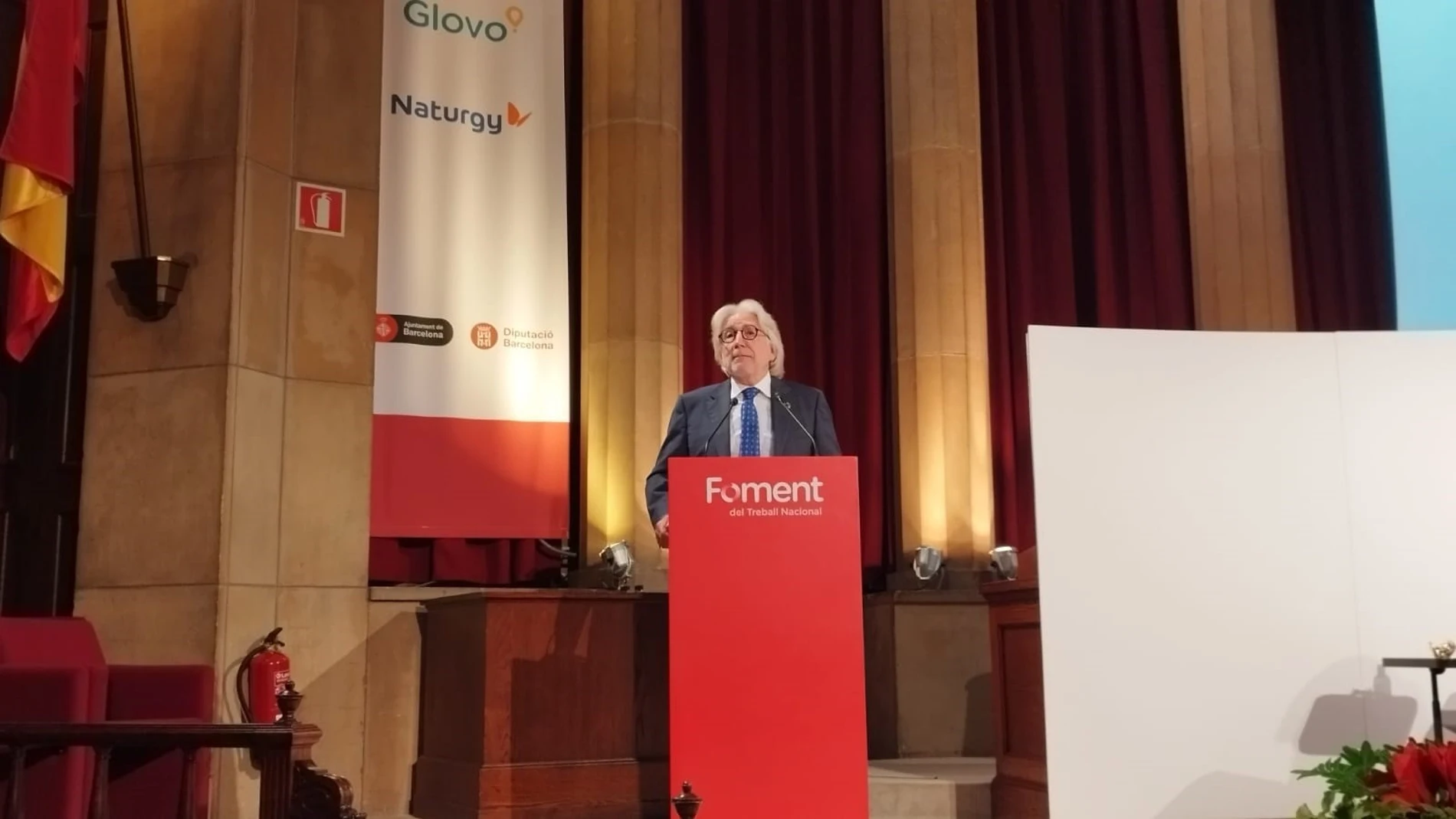 El presidente de Foment del Treball, Josep Sánchez Llibre.EUROPA PRESS