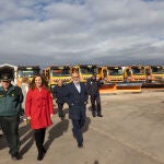 La delegada del Gobierno en Castilla y León, Virginia Barcones, presenta la Campaña de Vialidad Invernal 2022-2023 en la Red de Carreteras del Estado en la Comunidad