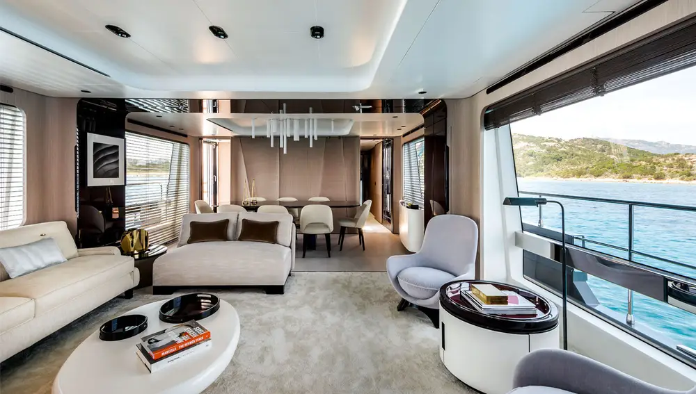 Proa del barco según el fabricante.