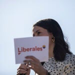La presidenta de Ciudadanos, Inés Arrimadas, el pasado sábado.