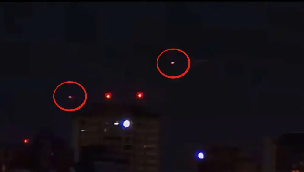 Dos luces misteriosas en el cielo de Brasil. ¿Serán OVNIS?