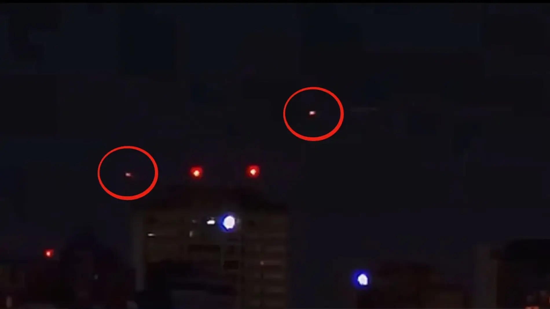 Dos luces misteriosas en el cielo de Brasil. ¿Serán OVNIS?