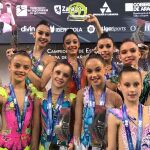 Gimnastas del Club Ritmo