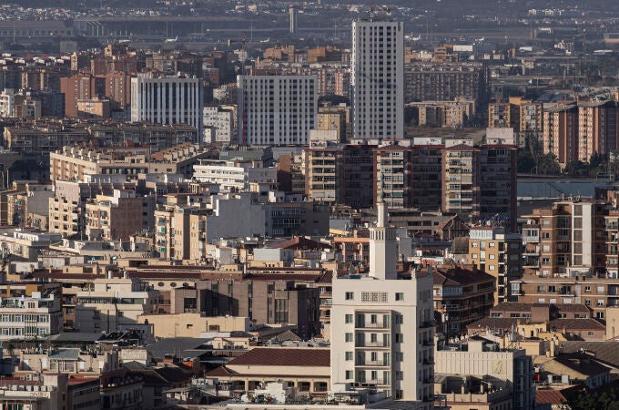 Parque de vivienda en Málaga. EFE/Jorge Zapata.