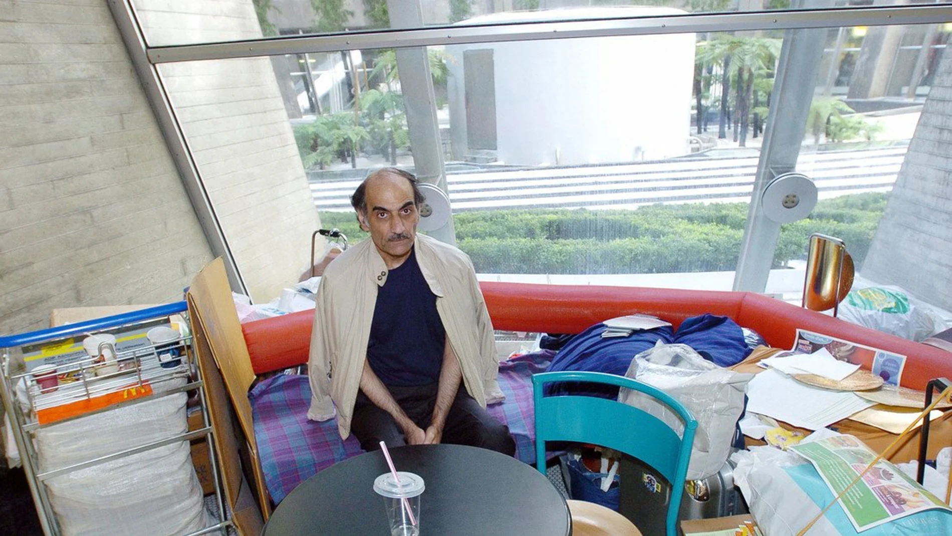 Naseri había regresado hace unas semanas al aeropuerto Charles de Gaulle