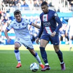 Mbappé en el último partido con el PSG