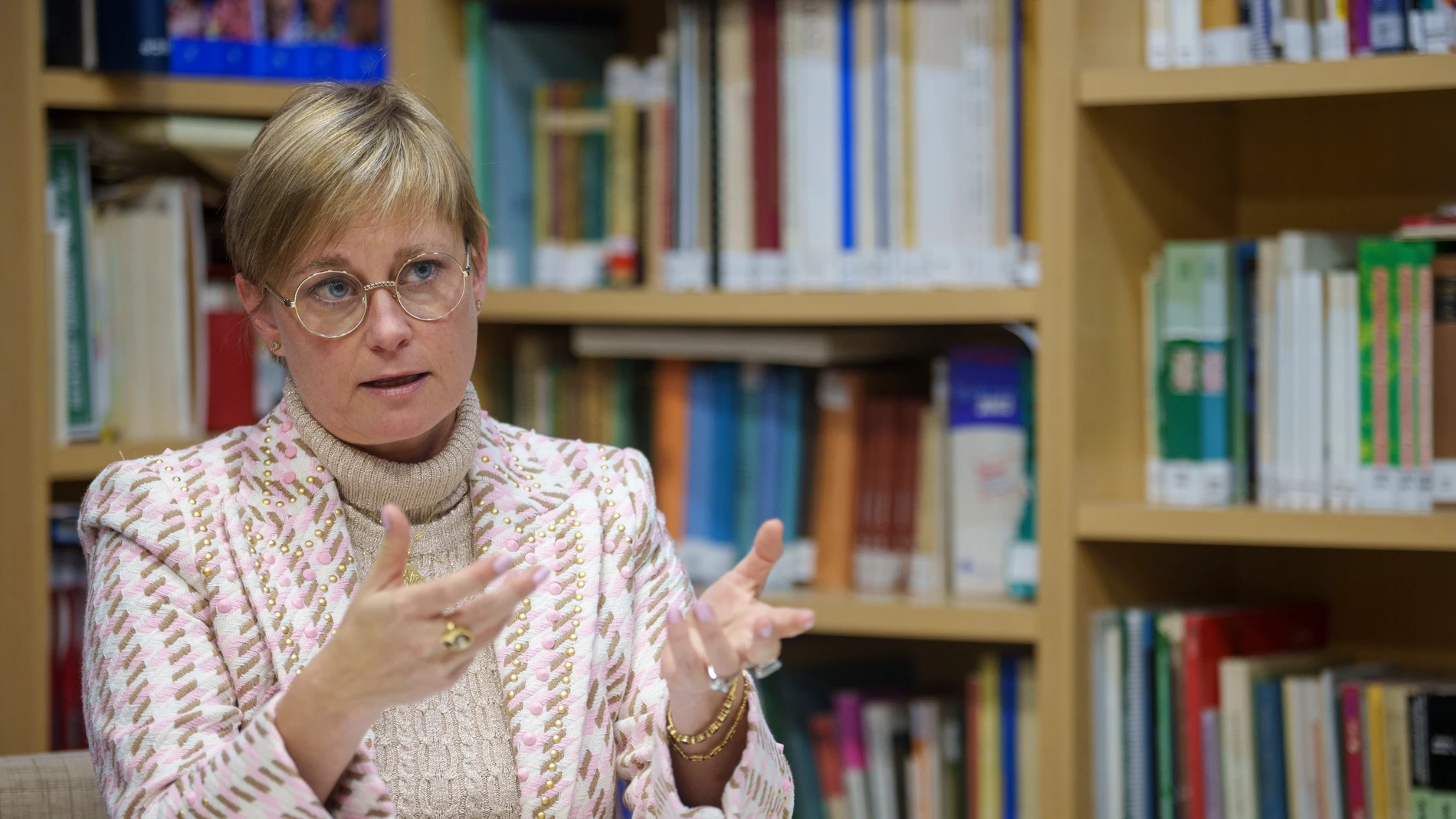 Entrevista a Virginia Guinda, candidata a presidenta de la CEOE