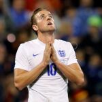 Harry Kane en uno de sus últimos compromisos con la selección inglesa