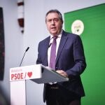 El secretario general del PSOE-A, Juan Espadas