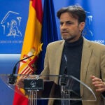 El presidente del grupo parlamentario de Unidas Podemos, Jaume Asens.