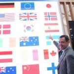 El presidente de la Junta de Andalucía, Juanma Moreno, participa desde este lunes y hasta el jueves en la 27 Cumbre del Clima de la ONU en Sharm el-Sheikh (Egipto). JESÚS MORÓN-JUNTA DE ANDALUCÍA