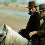 Morgan Freeman y Clint Eastwood, en una secuencia de "Sin perdón".