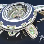 Una gigantesca tortuga capaz de mover a 60.000 residentes.