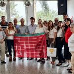 Representantes de la Diputación de Zamora se reúnen en Mar del Plata (Argentina) con jóvenes descendientes de zamoranos