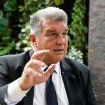 Joan Laporta, presidente del Barça