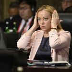 La primera ministra italiania, Giorgia Meloni
