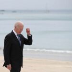 Joe Biden, en una imagen de archivo en una playa en Cornwall, Reino Unido, durante la cumbre del G7