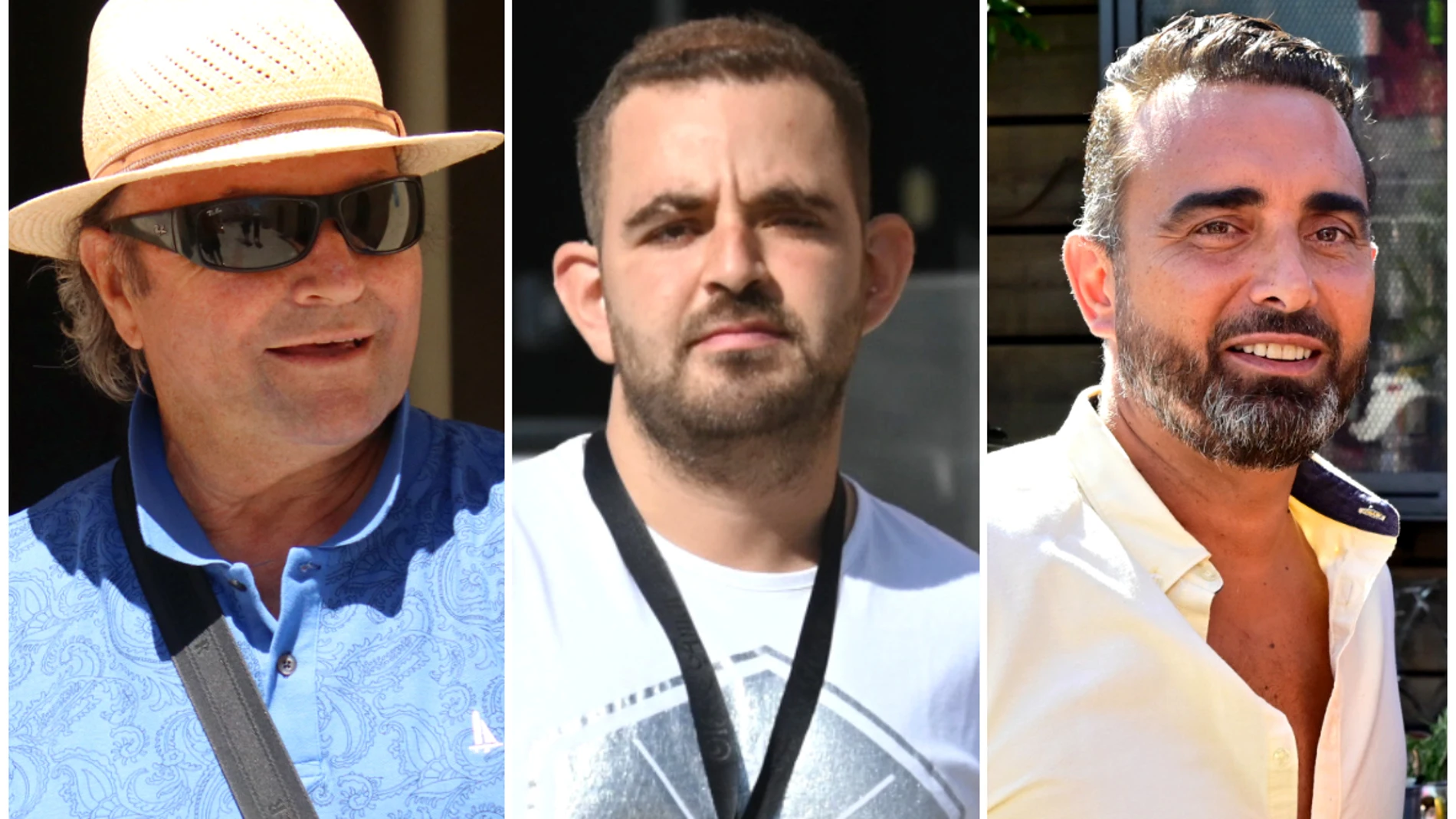 Amador Mohedano, David Flores y Fidel Albiac