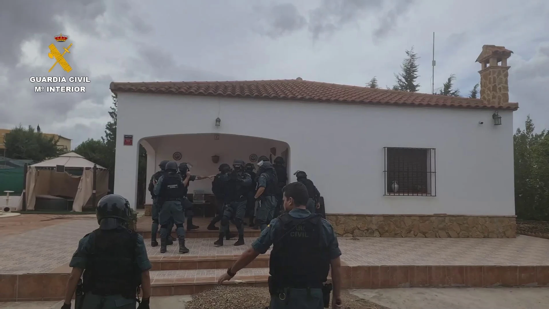 Operación antidroga de la Guardia Civil