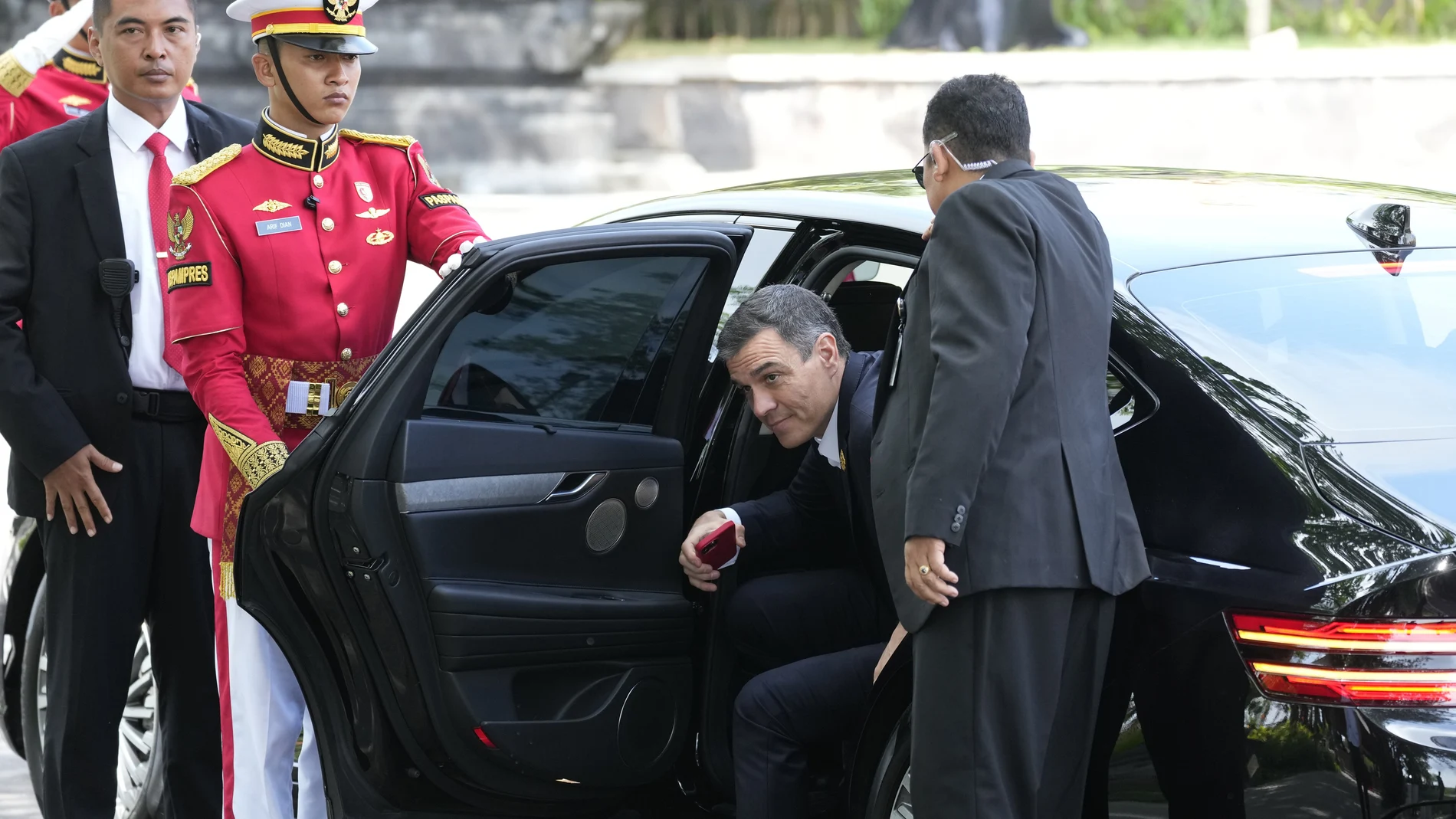 Pedro Sánchez en Bali