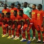 Iñaki Williams jugando con la selección de Ghana