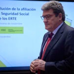 José Luis Escrivá presenta el avance de afiliación a la Seguridad Social de noviembre