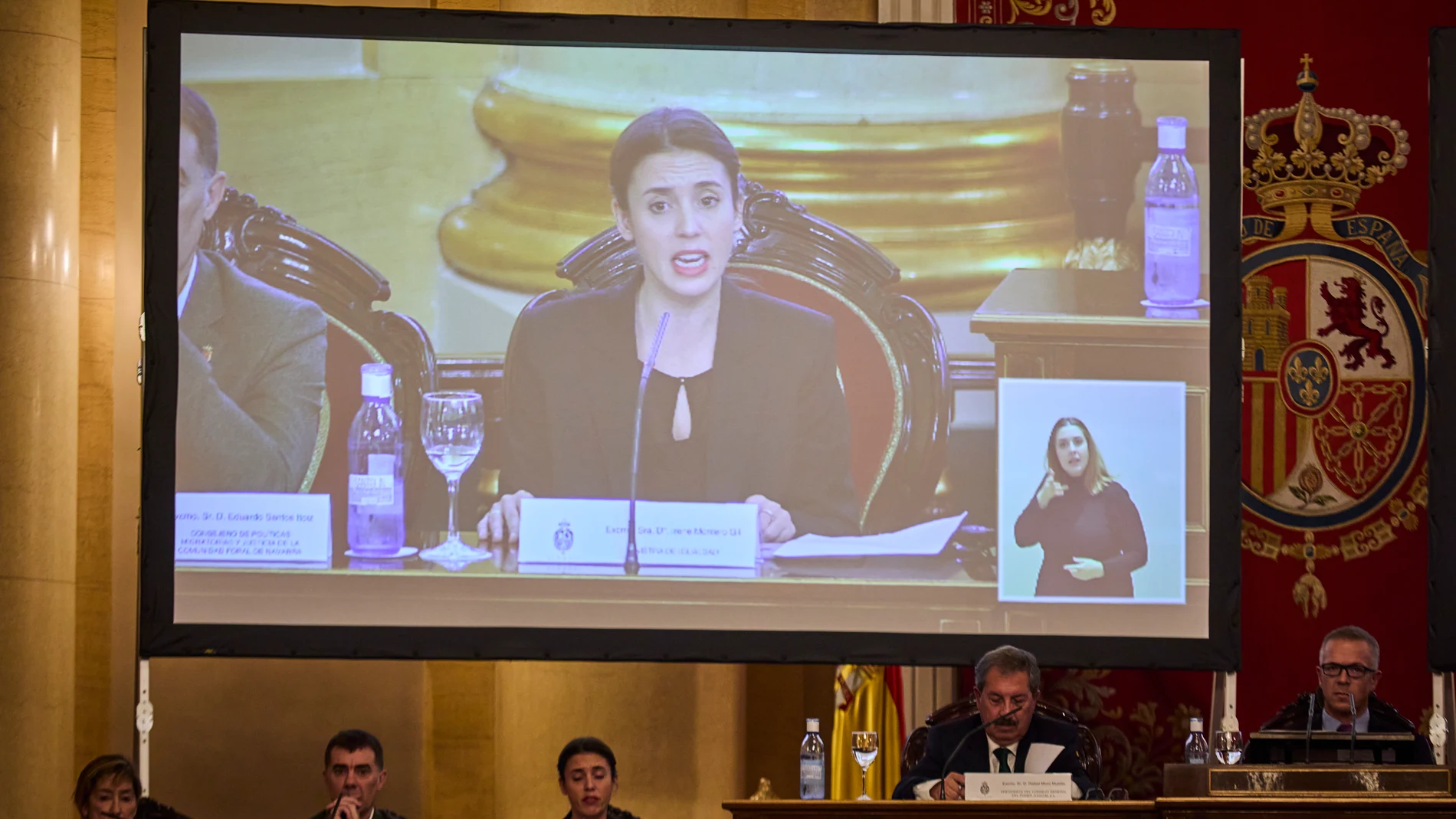 La ministra de Igualdad, Irene Montero