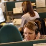 Trabajadoras de una oficina