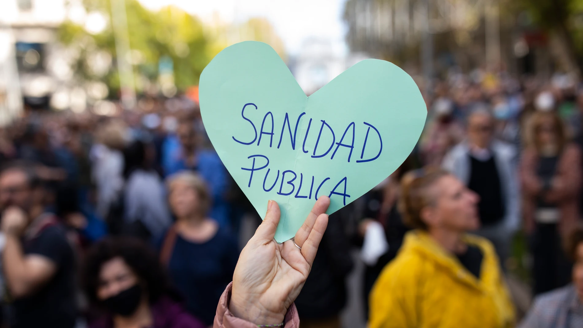 Las protestas en defensa de la sanidad pública continúan