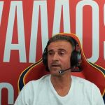 Luis Enrique, en directo