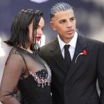 Rosalía y Rauw Alejandro en la gala de los Latin Grammy