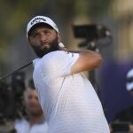 Jon Rahm, durante el DP World Tour Championship de Dubái