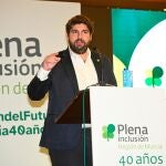 El jefe del Ejecutivo autonómico, Fernando López Miras