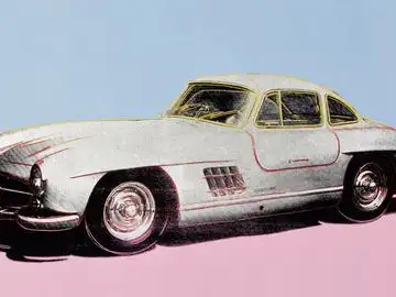 El coche real de la pintura de Warhol fue descubierto recientemente. El coche real de la pintura de Warhol fue descubierto recientemente.