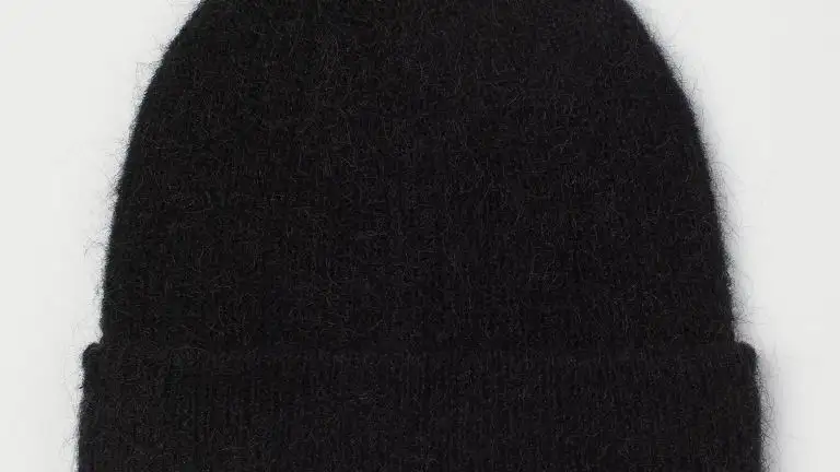 Gorro de canalé con lana, de H&M
