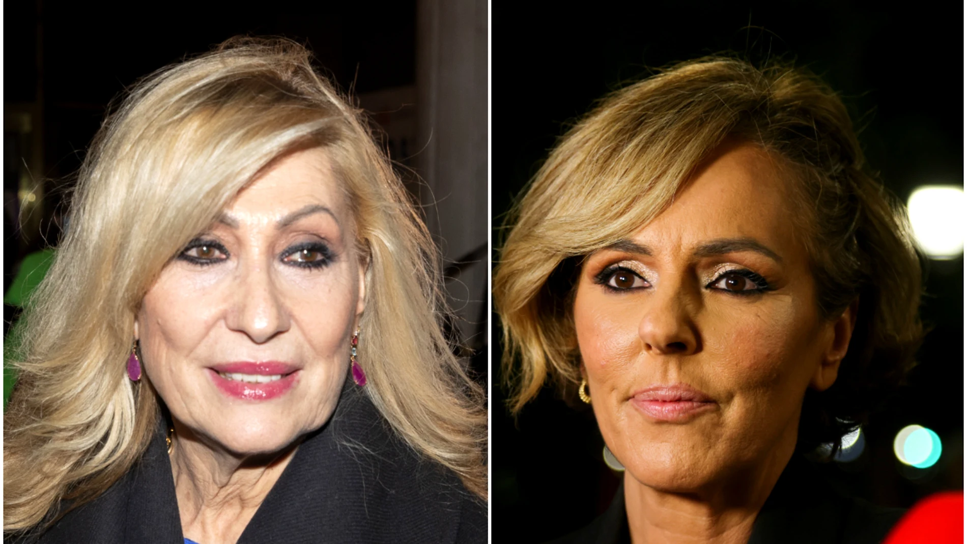 Rosa Benito y Rocío Carrasco