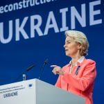 La presidenta de la Comisión Europea, Ursula von der Leyen